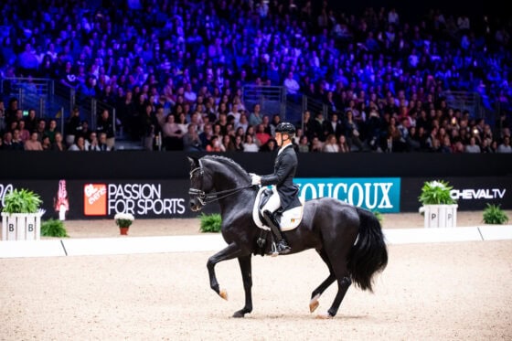 Justin Verboomen (BEL) und Zonik Plus dominierten die Weltcup-Etappe in Lyon. ©️ FEI | Lukasz Kowalski