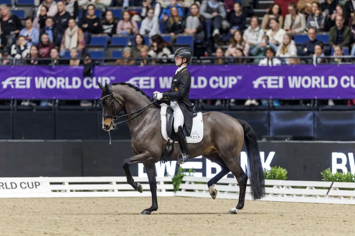 Raphael Netz (GER) Great Escape Camelot CDI-W Stuttgart © FEI | Stefan Lafrentz