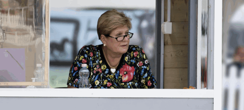 OEPS-Präsidentin Elisabeth Max-Theurer mit eine starken Statement nach der FEI Versammlung in Hongkong. © OEPS/Stefan Lafrentz