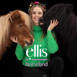 Michelle "Elli" Moritz zeigt den Alltag mit Pferden im Haus.©️ Instagram: @ellishorseland