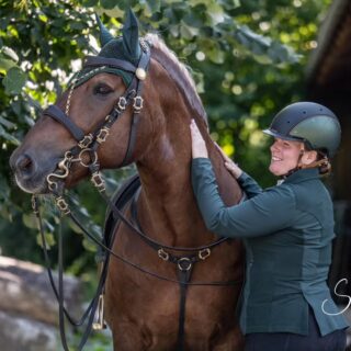 Melanie Manser und Kaltblut Vanero sind ein eingespieltes Team. ©️ Melanie Manser / Seline Foto&Design