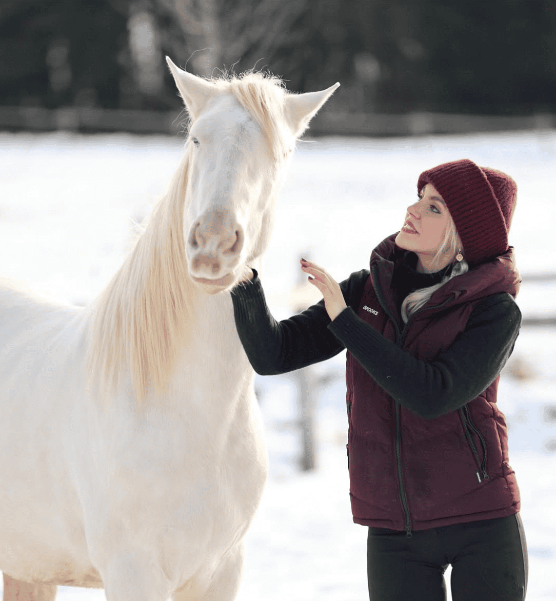 PRE-Junghengst Jaguar ist nicht das erste Projekt aus Spanien für Lea Jell. ©️ IG: Lea Jell