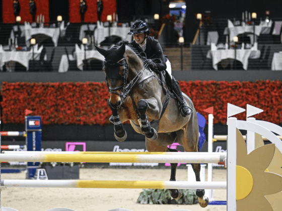 Fünf Nullrunden, die Plätze 3,5 & 6: Antonia Weixelbraun (S) und Chaloubet rockten die U25-Tour in Basel! © Fotografie Stuppia