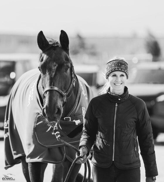 Jessica von Bredow-Werndl (GER) musste heute früh ihren Tanzpartner Diallo BB gehen lassen. RIP © EQWO.net | Petra Kerschbaum