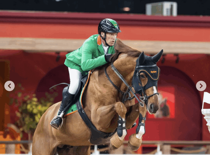 Gerfried Puck (T) verbringt den Jahresbeginn mit seinem Olympiapferd Naxcel V erneut im Nahen Osten. © IG: dohatour.qa
