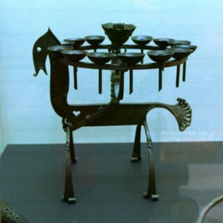 Das Pferd im Nationalsozialismus. Eine Ausstellung in Leipzig beschäftigt sich aktuell mit der Rolle des Pferdes in der NS-Zeit. © Nadja Naumann