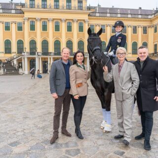 Die Dressur erhält bei der zweiten Global Champions Tour Etappe in Wien vor Schloss Schönbrunn Einzug! © LGCT Vienna