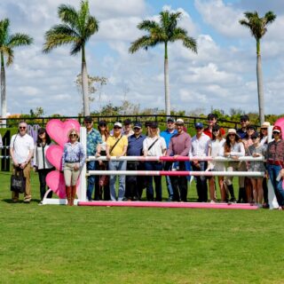 Rebecca und Carol Cohen luden die Wiener Philharmoniker auf ihrer Farm 3 Graces Dressage zu einer exklusiven Demonstration in Dressur und Springen. © EQWO.net | Petra Kerschbaum