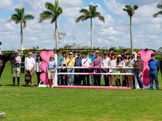Rebecca und Carol Cohen luden die Wiener Philharmoniker auf ihrer Farm 3 Graces Dressage zu einer exklusiven Demonstration in Dressur und Springen. © EQWO.net | Petra Kerschbaum