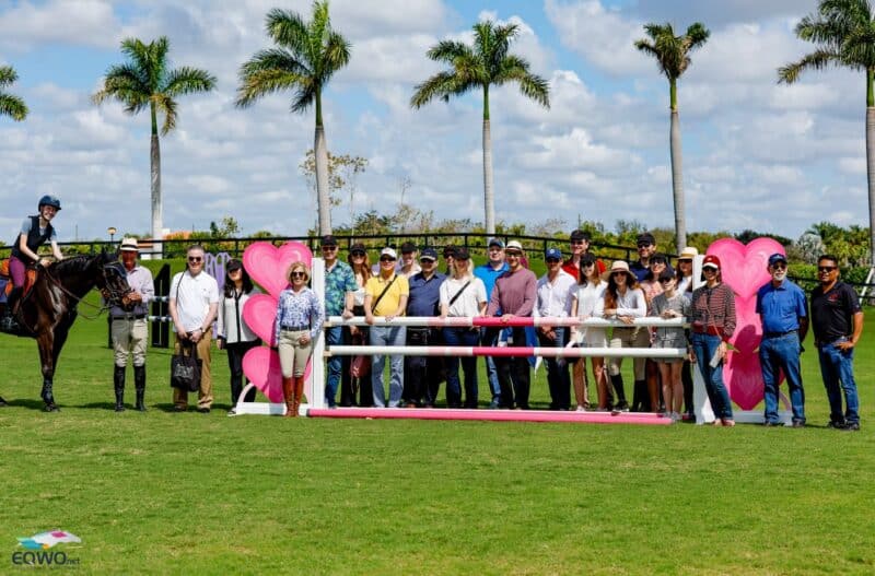 Rebecca und Carol Cohen luden die Wiener Philharmoniker auf ihrer Farm 3 Graces Dressage zu einer exklusiven Demonstration in Dressur und Springen. © EQWO.net | Petra Kerschbaum