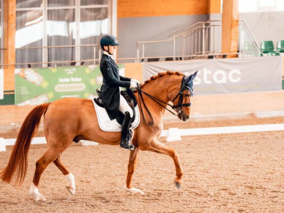 Die 16-jährige Anna Bruckberger (W) ist für zwei Altersklassen gesichtet und konnte mit zwei Pferden drei Siege in Ebreichsdorf feiern. © picturesbyhelene