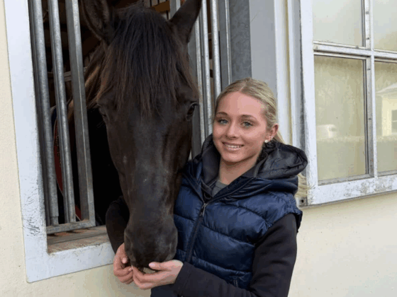 Florentina Jöbstl (ST) jat mit dem neunjährigen Mr. Lova Lova ein Spitzen-Pferd für die Zukunft in der U25-Tour. © Privat