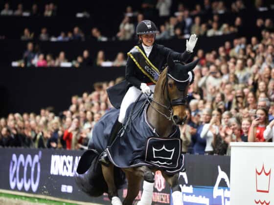 Cathrine Laudrup-Dufour (DEN) holt in Herning zwei Heimsiege in der CDI5*-Tour. © Ridehesten.com