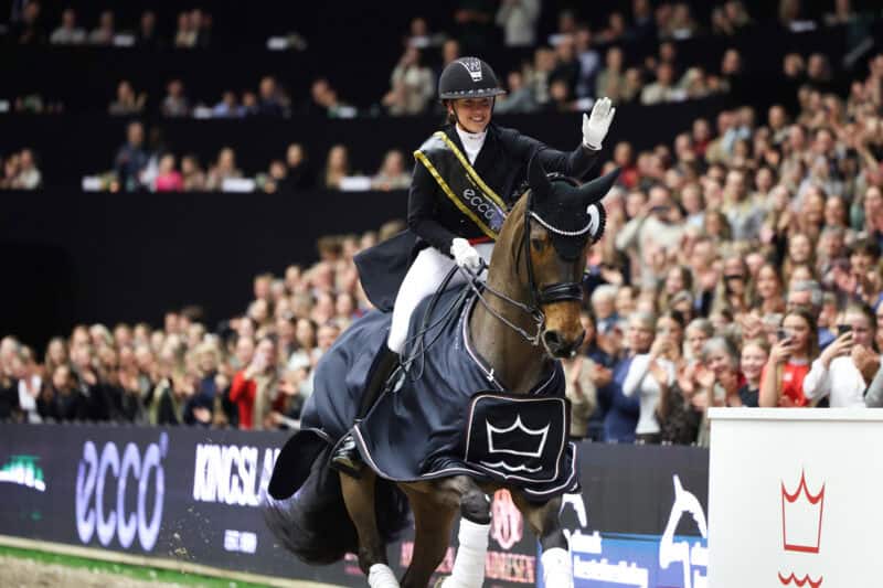 Cathrine Laudrup-Dufour (DEN) holt in Herning zwei Heimsiege in der CDI5*-Tour. © Ridehesten.com