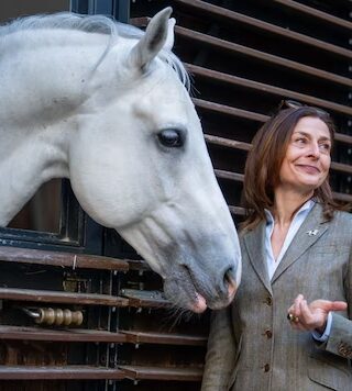 Dia spanische Hofreitschule hat eine neue Geschäftsführerin! Alexandra Kaszay arbeitete bereits 26 Jahre in der Hofburg. © APA