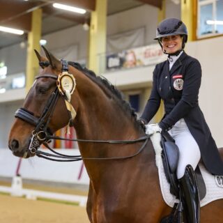 Staatsmeisterin Timna Valenta-Zach (ST) will nach zwei Babypausen nun wieder richtig angreifen! © EQWO.net | Petra Kerschbaum