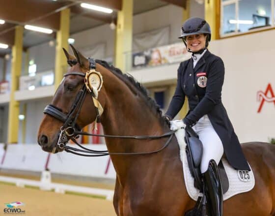 Staatsmeisterin Timna Valenta-Zach (ST) will nach zwei Babypausen nun wieder richtig angreifen! © EQWO.net | Petra Kerschbaum