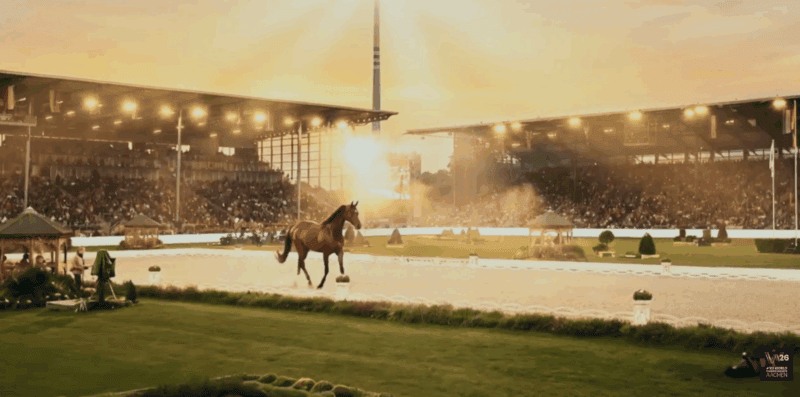 100 Tage bis zur Weltmeisterschaft in Aachen: Das Video zum Countdown sorgte für Aufregung. © Aachen 2026