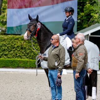 Diana Porsche (HUN) holt ersten Heimsieg in der neuen sportlichen Heimat Ungarn. © EQWO.net 7 Petra Kerschbaum