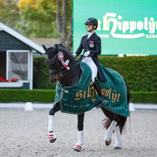 Mariakalnok: Anna Schwarzlmüller-Kröpfel (OÖ) und ihr "Karlchen" feiert zweimal Personal Highscore! © EQWO.net | Petra Kerschbaum