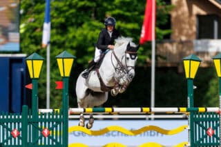Felix Koller (OÖ) bestritt das CSI3* Eröffnungsspringen mit Classic Force. Im Nationenpreis geht er mit Cossinelle an den Start. © www.sportfotos-lafrentz.de/Stefan Lafrentz