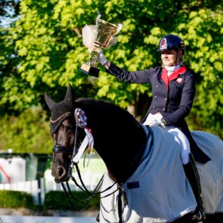 Sandra Sysojeva (POL) und Maxima Bella waren in Mariakalnok unbesiegbar! © EQWO.net | Petra Kerschbaum
