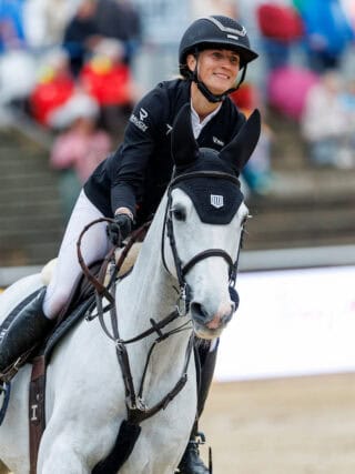 Katharina Rhomberg (V) und Colestus Cambridge sind in absoluter Topform! © www.sportfotos-lafrentz.de/Stefan Lafrentz