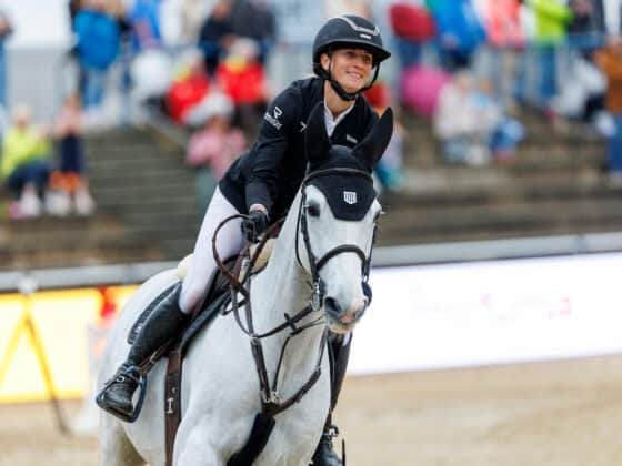 Katharina Rhomberg (V) und Colestus Cambridge sind in absoluter Topform! © www.sportfotos-lafrentz.de/Stefan Lafrentz