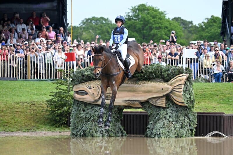 Ros Canter (GBR) und ihr "Walter" feiern in Badminton mit Sieg Nr. 3 einen historischen Triumph! © Badminton Horse Trials