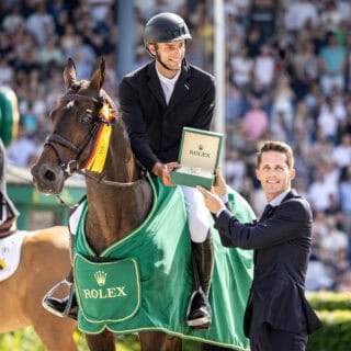 Richard Vogel (GER) und United Touch S sind momentan das Maß aller Dinge. © Jasmin Metzner/CHIO Aachen