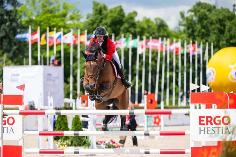 Felix Koller (OÖ) und Cossinelle setzen in Sopot ein kräftiges Ausrufezeichen Richtung Aachen! © CSIO Sopot