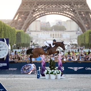 Max Kühner (T) und Up Too Jacco Blue waren im GCT Grand Prix von Paris unschlagbar! © Ljuba Buzzola | LGCT-GCL