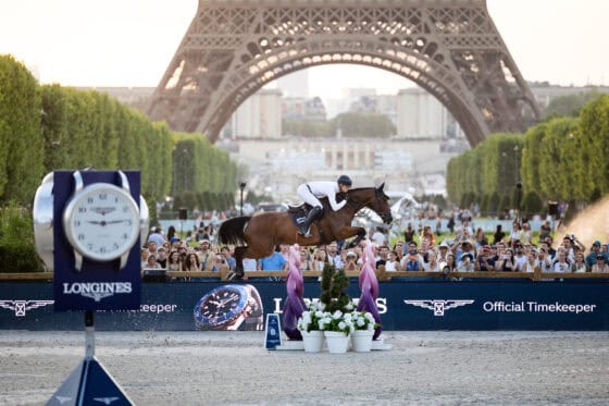 Max Kühner (T) und Up Too Jacco Blue waren im GCT Grand Prix von Paris unschlagbar! © Ljuba Buzzola | LGCT-GCL