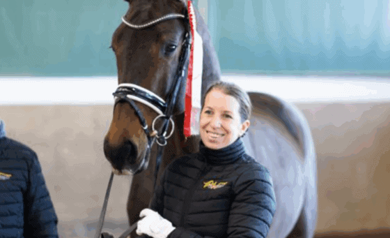 Astrid Neumayer (OÖ) feierte in Pilijaszfalu einen Comeback-Sieg! © EQWO.net/ Petra Kerschbaum