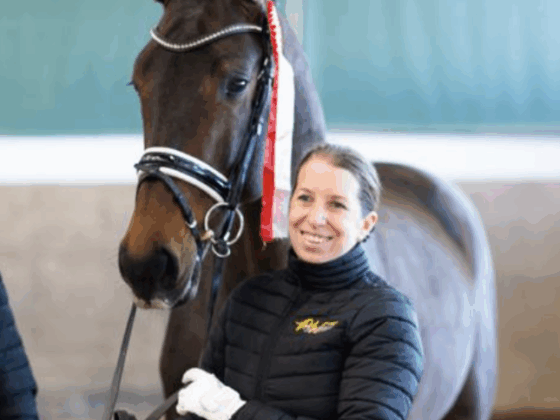 Astrid Neumayer (OÖ) feierte in Pilijaszfalu einen Comeback-Sieg! © EQWO.net/ Petra Kerschbaum
