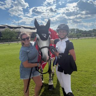 Weltklasse Generalprobe! Katharina Rhomberg gewinnt den CSIO3* Grand Prix von Samorin! © Privat