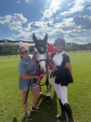 Weltklasse Generalprobe! Katharina Rhomberg gewinnt den CSIO3* Grand Prix von Samorin! © Privat
