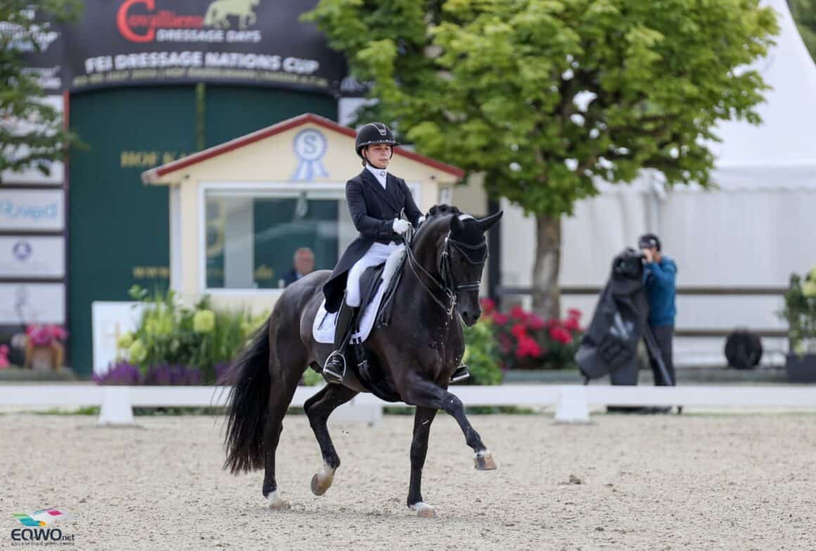 Felicita Simoncic (W) und Four Legends KS waren beim CDIO4* Nationenpreis in Hagen a.T.W. Österreichs stärkstes Team! © EQWO.net