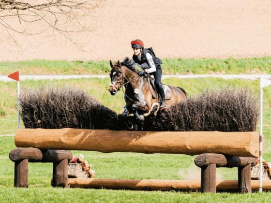 Amy Rose Frühwirth (NÖ) und Gin Tonic absolvierten die erste U25-Weltmeisterschaft der Vielseitigkeit! © Pompo Mompo Horse Photos