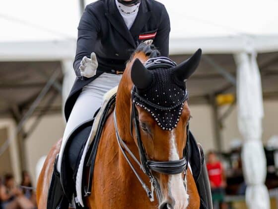 Valentina Friedl (ST) und Korefan präsentierten sich bei der U25-Europameisterschaft in Ungarn als bestes österreichisches Duo auf Rang 15! © EQWO.net | Petra Kerschbaum