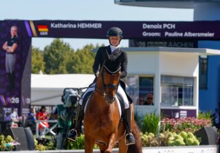 Noch ist nicht fix, ob Katharina Hemmer (GER) und Denoix PCH an der WM-Kür teilnehmen. © EQWO.net | Petra Kerschbaum
