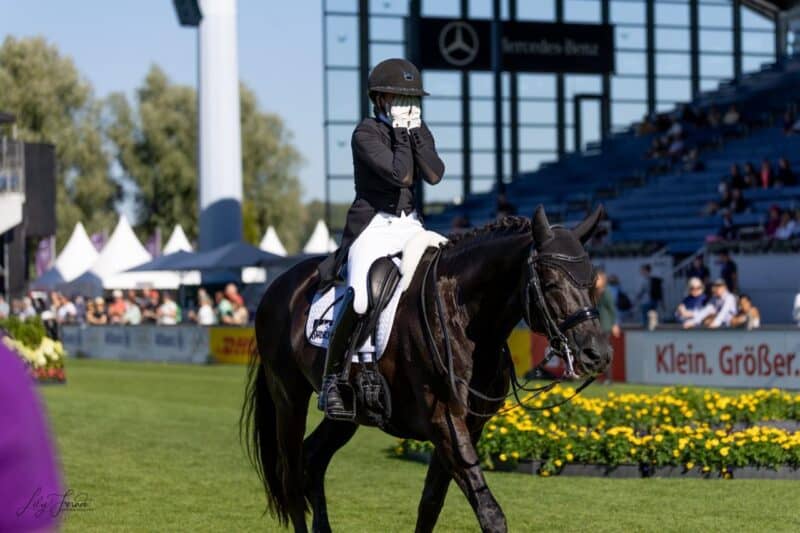 Felicita Simoncic (W) hat die Qualifikation für den Grand Prix Special geschafft! © Lily Forado