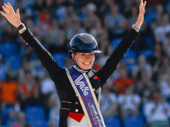 Lottie Fry und Glamourdale sind wie schon 2022 Weltmeister im Grand Prix Special! © EQWO.net | Petra Kerschbaum