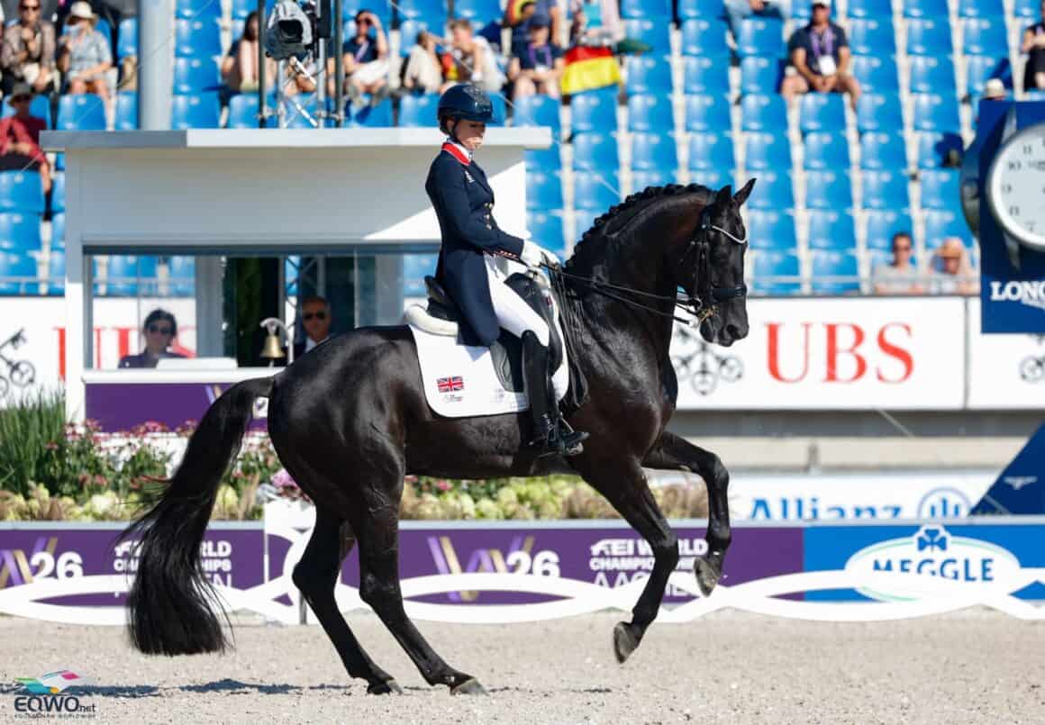 Glamourdale kam als Doppel-Titelverteidiger nach Aachen und tanzte im Grand Prix aufs Podium. © EQWO.net | Petra Kerschbaum