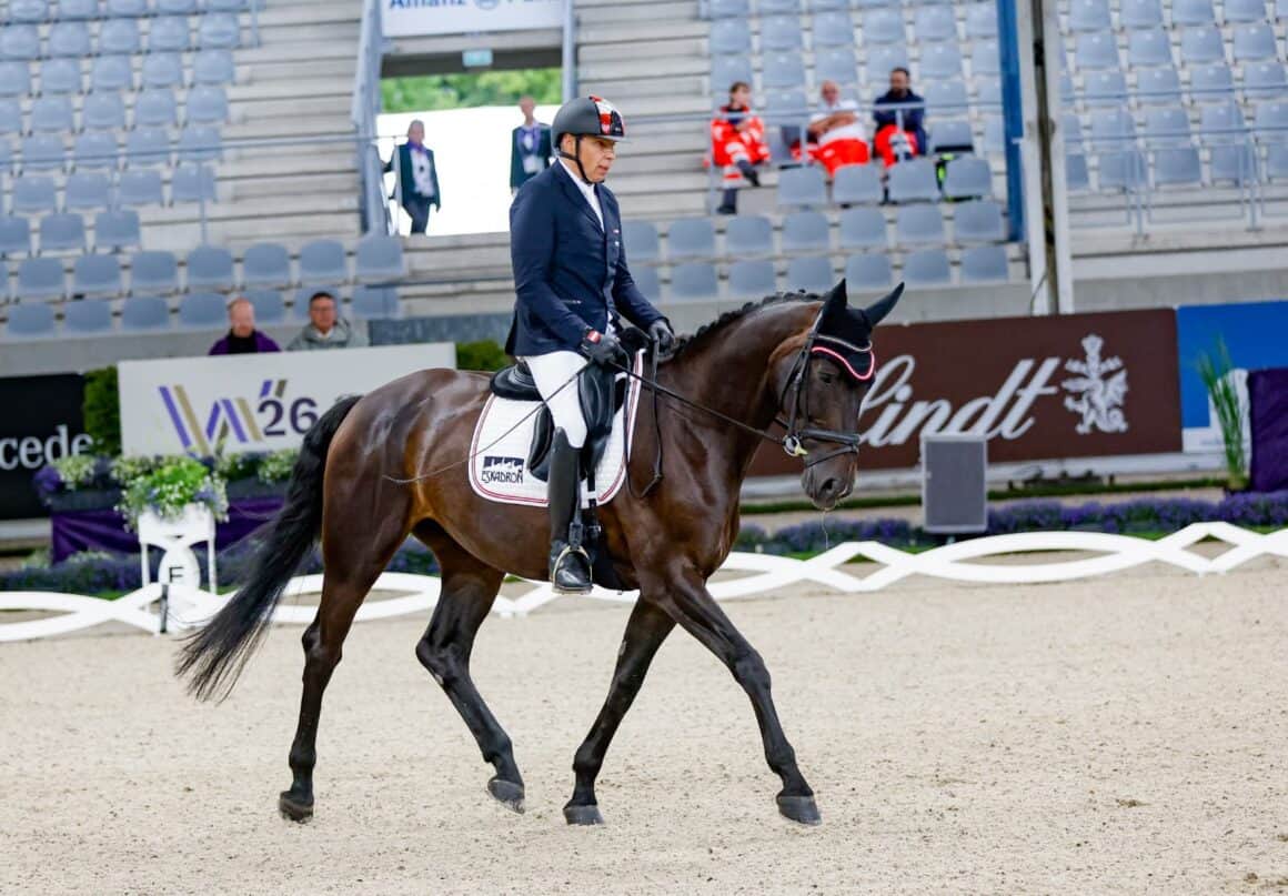 Für Thomas Haller (OÖ) ist es das zwölfte Championat. Dieses Mal im Sattel von Haller's Hermine aus dem Hause Gugler. © EQWO.net | Petra Kerschbaum