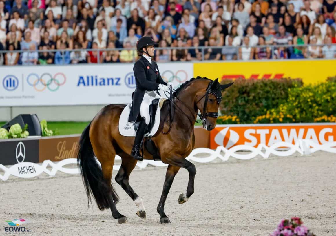 Cathrine Laudrup-Dufour (DEN) & Mount St John Freestyle © EQWO.net | Petra Kerschbaum