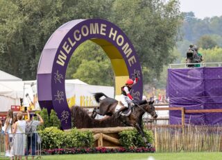 Katrin Khoddam-Hazrati (ST) jubelte zurecht über eine starke Runde im WM-Gelände von Aachen! © EQWO.net | Julia Rejlek