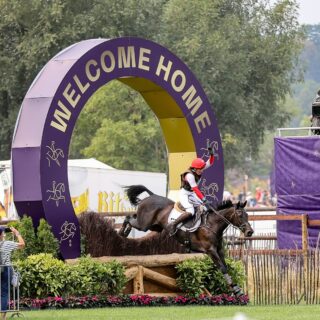 Katrin Khoddam-Hazrati (ST) jubelte zurecht über eine starke Runde im WM-Gelände von Aachen! © EQWO.net | Julia Rejlek