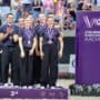 Die Voltigier-Gruppe aus Österreich holt bei der WM in Aachen Bronze! © EQWO.net | Petra Kerschbaum