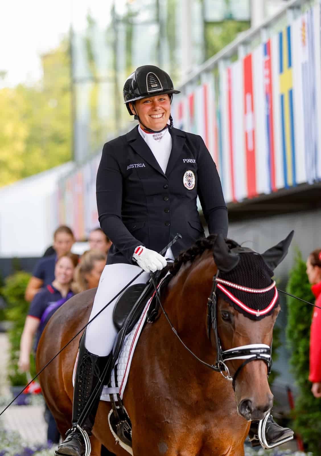 Für Julia Mitterhuemers (OÖ) Showgirl ist es bereits das dritte Championat ihrer Karriere. Allerdings das erste unter dem Sattel! © EQWO.net | Petra Kerschbaum